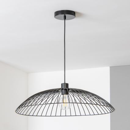 Brilagi - CERIA WIRE LED-pendel 1xE27/40W/230V Ø 60 cm, svart