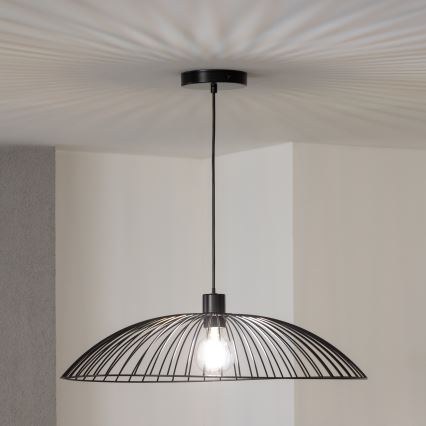 Brilagi - CERIA WIRE LED-pendel 1xE27/40W/230V Ø 60 cm, svart