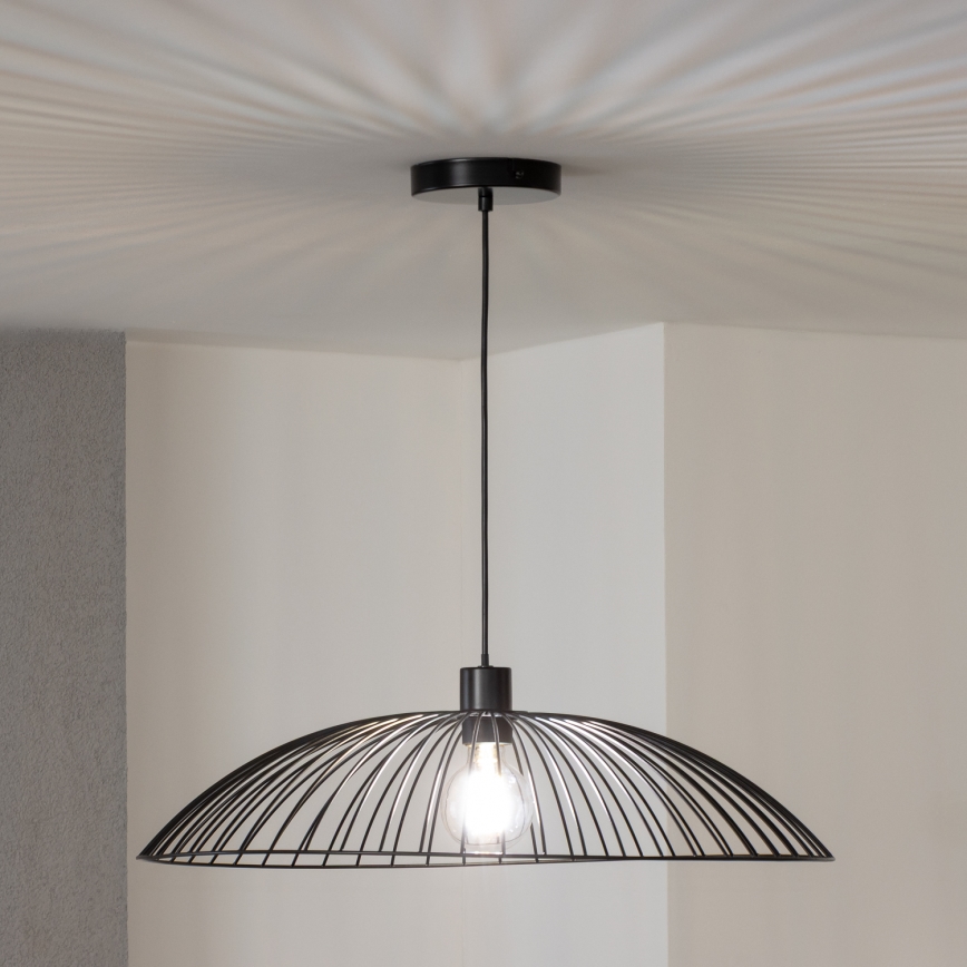Brilagi - CERIA WIRE LED-pendel 1xE27/40W/230V Ø 60 cm, svart