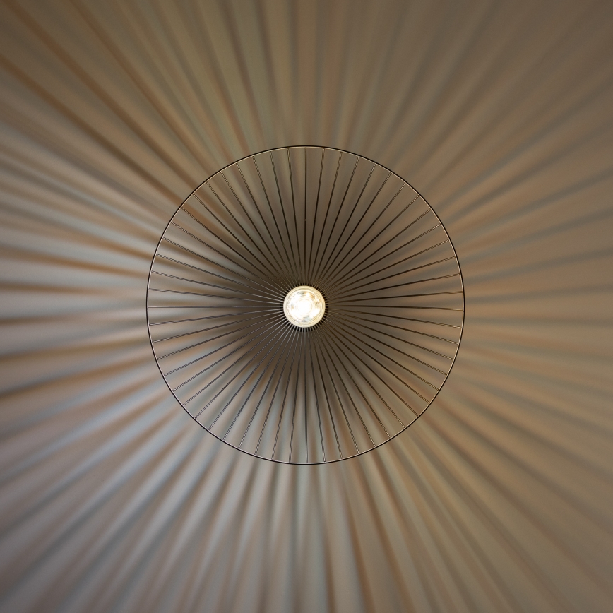 Brilagi - CERIA WIRE LED-pendel 1xE27/40W/230V Ø 60 cm, svart