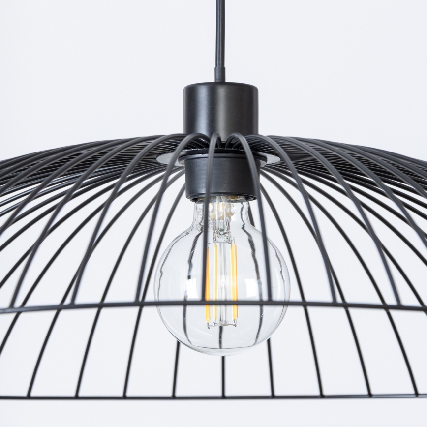 Brilagi - CERIA WIRE LED-pendel 1xE27/40W/230V Ø 60 cm, svart