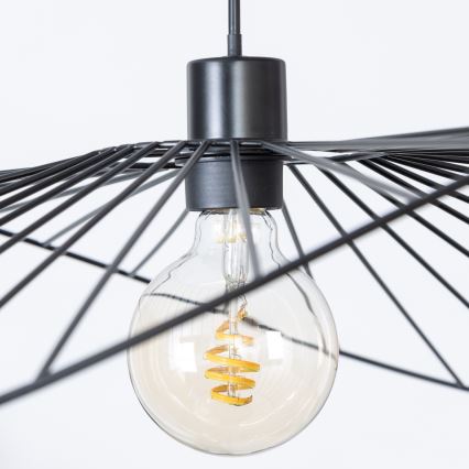 Brilagi - CERIA WIRE LED-pendellampa på vajer 1xE27/40W/230V 60x80 cm svart