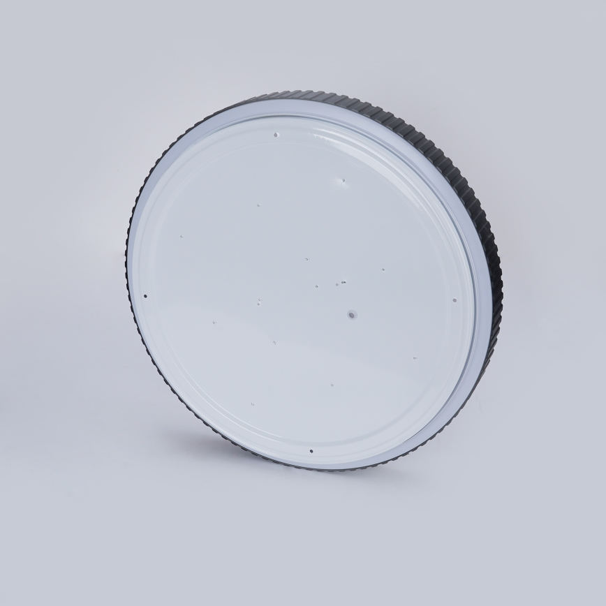Brilagi - Dimbart LED-taklampa CORVO LED/72W/230V 3000-6000K svart Ø 50 cm + fjärrkontroll