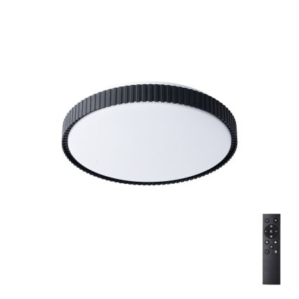 Brilagi - Dimbart LED-taklampa CORVO LED/72W/230V 3000-6000K svart Ø 50 cm + fjärrkontroll