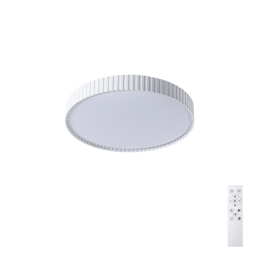 Brilagi - LED dimbar taklampa CORVO LED/54W/230V 3000–6000K vit Ø 40 cm + fjärrkontroll