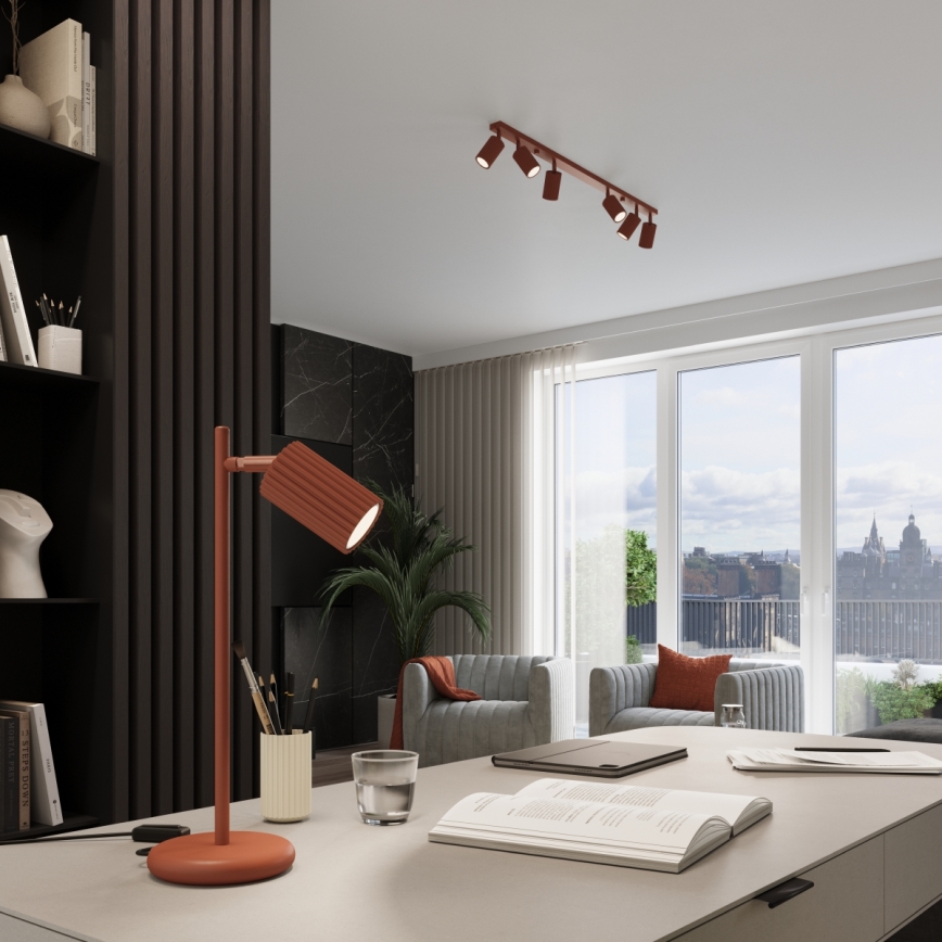 Brilagi - CRESTO LED-bordslampa 1xGU10/10W/230V, röd