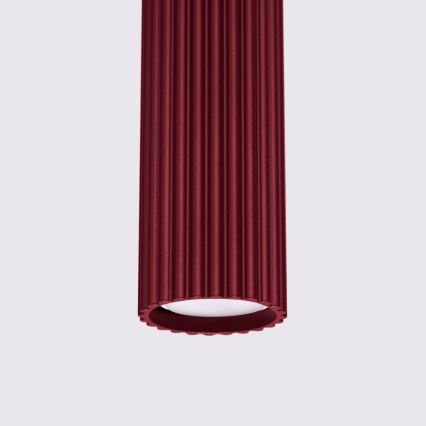 Brilagi - CRESTO LED-pendel på kabel 1xGU10/10W/230V bordeaux
