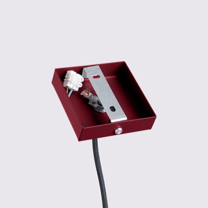 Brilagi - CRESTO LED-pendel på kabel 1xGU10/10W/230V bordeaux