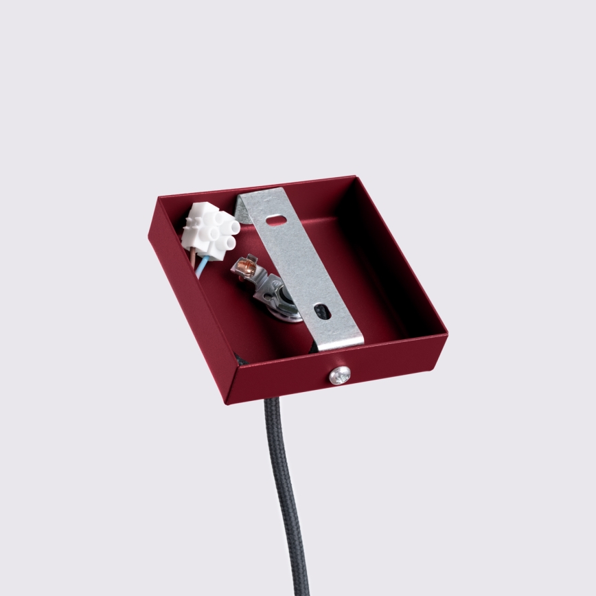 Brilagi - CRESTO LED-pendel på kabel 1xGU10/10W/230V bordeaux