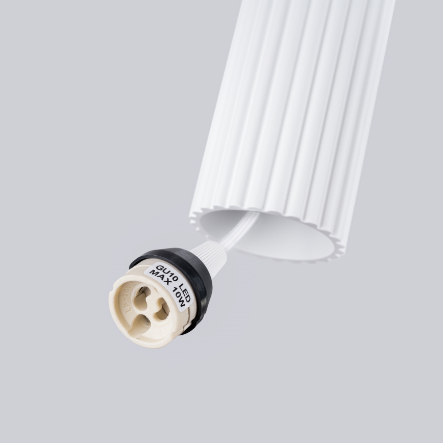 Brilagi - CRESTO LED-pendel på vajer 3xGU10/10W/230V, vit