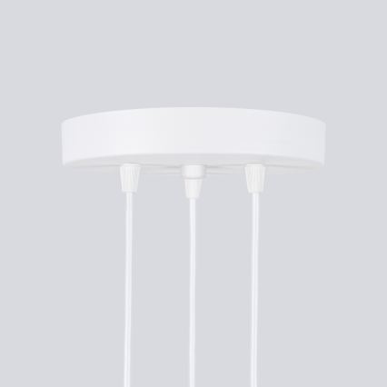 Brilagi - CRESTO LED-pendel på vajer 3xGU10/10W/230V, vit