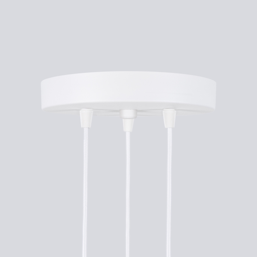 Brilagi - CRESTO LED-pendel på vajer 3xGU10/10W/230V, vit