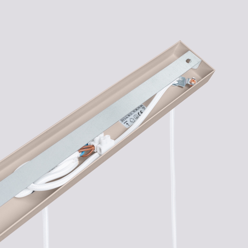 Brilagi - CRESTO LED-pendellampa på vajer 3xGU10/10W/230V taupe