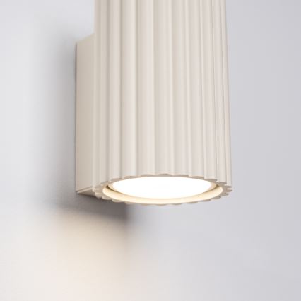 Brilagi - CRESTO LED-vägglampa 1xGU10/10W/230V 10 cm krämfärgad