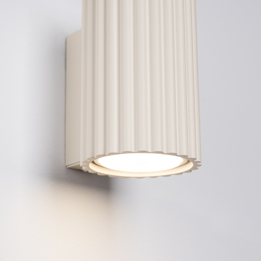 Brilagi - CRESTO LED-vägglampa 1xGU10/10W/230V 10 cm krämfärgad