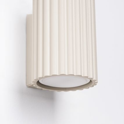 Brilagi - CRESTO LED-vägglampa 1xGU10/10W/230V 10 cm krämfärgad
