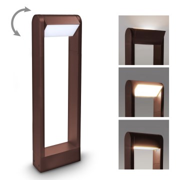 Brilagi - CROTONE LED-utomhuslampa 7W/230V, brun, IP54, 50 cm