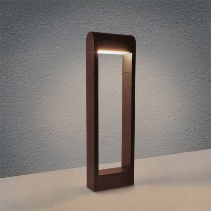 Brilagi - CROTONE LED-utomhuslampa 7W/230V, brun, IP54, 50 cm