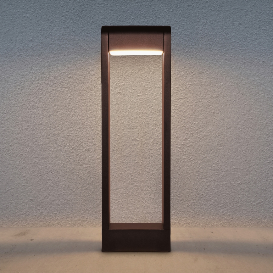 Brilagi - CROTONE LED-utomhuslampa 7W/230V, brun, IP54, 50 cm