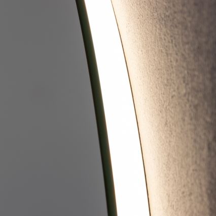 Brilagi - LED-badrumsspegel DEMI ECO, uppvärmd, LED/12W/230V, Ø 60 cm, IP44, CRI 90, dimbar + CCT