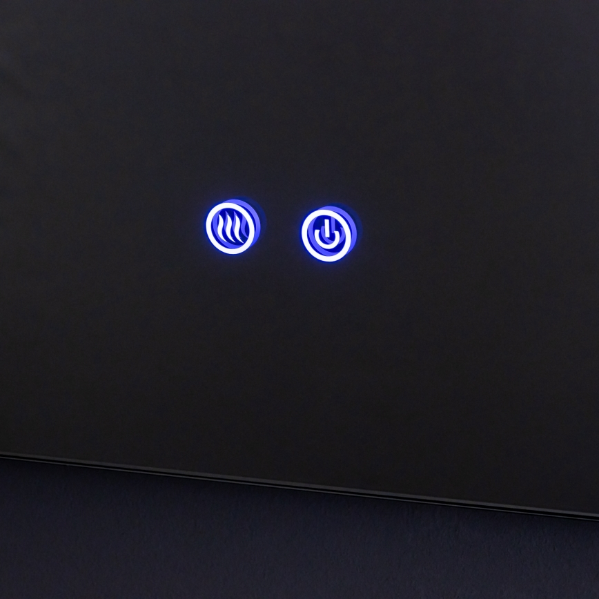 Brilagi - Uppvärmd LED-badrumsspegel DIANA LED/13W/230V 40x60 cm IP44 CRI 90 dimbar + CCT