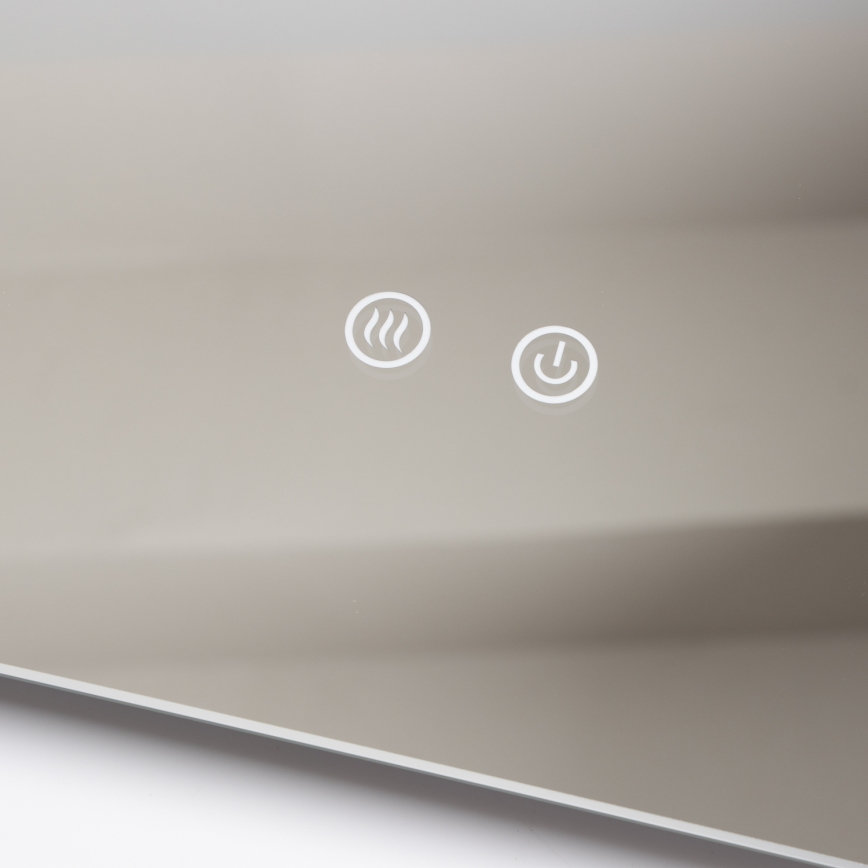 Brilagi - Uppvärmd LED-badrumsspegel DIANA LED/13W/230V 40x60 cm IP44 CRI 90 dimbar + CCT