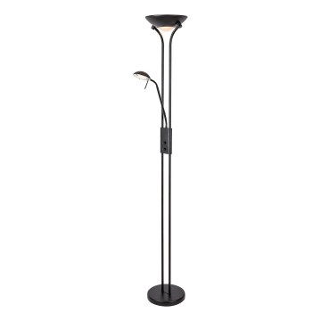 Brilagi - Dimbar golvlampa SCARLETT 1xR7s/230W/230V + 1xG9/40W svart