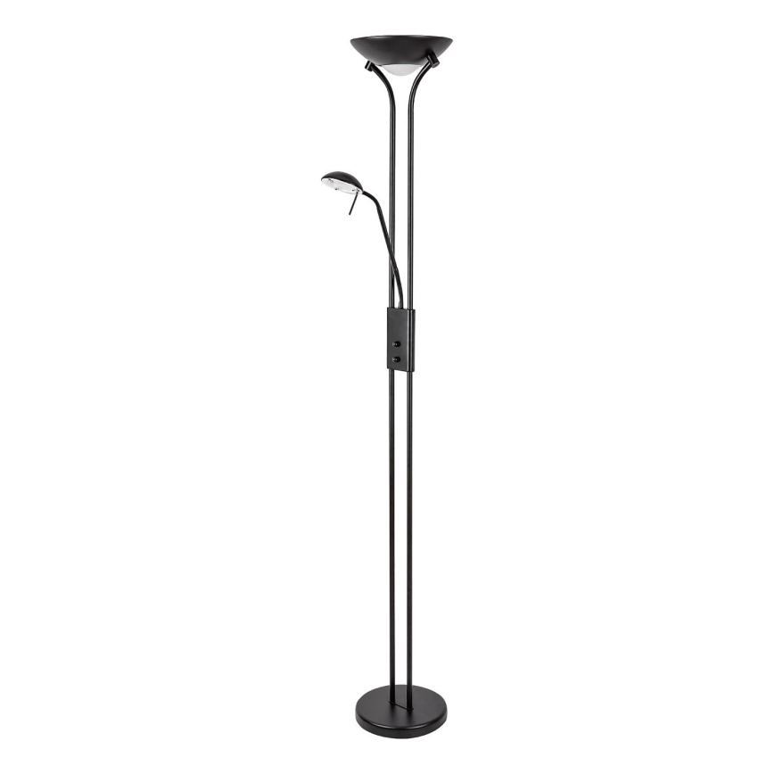 Brilagi - Dimbar golvlampa SCARLETT 1xR7s/230W/230V + 1xG9/40W svart
