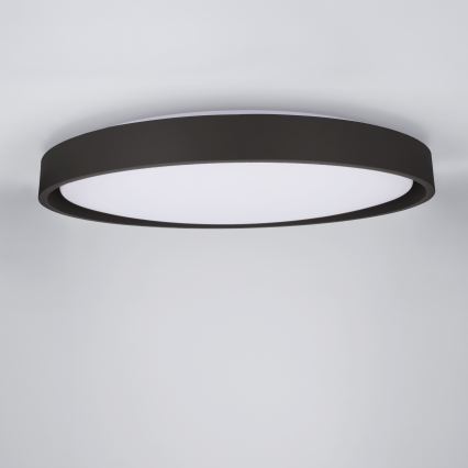 Brilagi - Dimmbar LED-taklampa MATTEO LED/60W/230V 3000-6500K Ø 51,5 cm svart + fjärrkontroll
