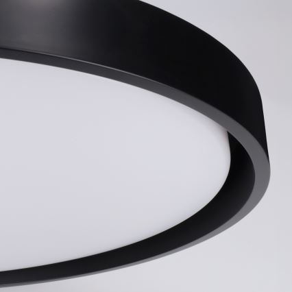 Brilagi - Dimmbar LED-taklampa MATTEO LED/60W/230V 3000-6500K Ø 51,5 cm svart + fjärrkontroll