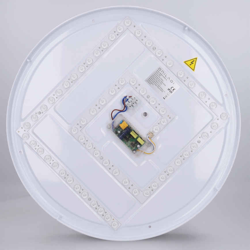 Brilagi - Dimmbar LED-taklampa MATTEO LED/60W/230V 3000-6500K Ø 51,5 cm svart + fjärrkontroll