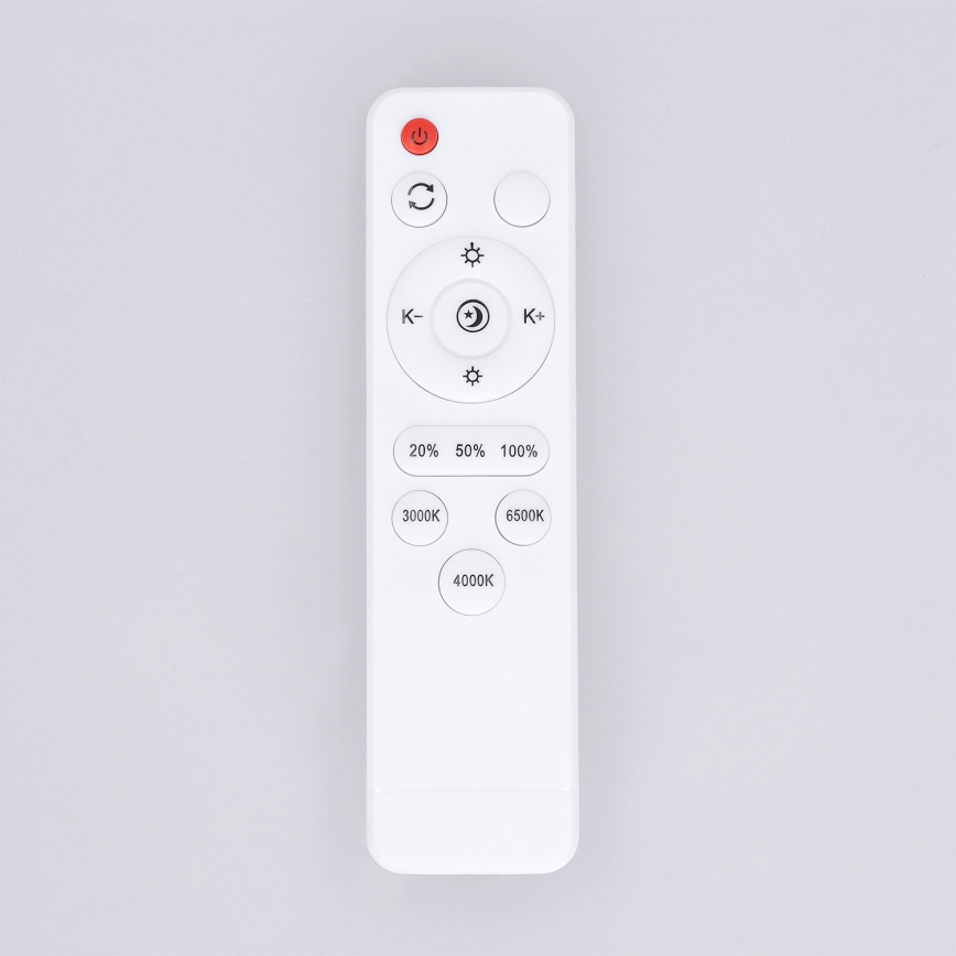 Brilagi - Dimmbar LED-taklampa MATTEO LED/60W/230V 3000-6500K Ø 51,5 cm svart + fjärrkontroll