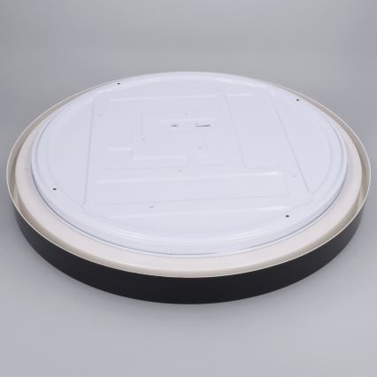 Brilagi - Dimmbar LED-taklampa MATTEO LED/60W/230V 3000-6500K Ø 51,5 cm svart + fjärrkontroll