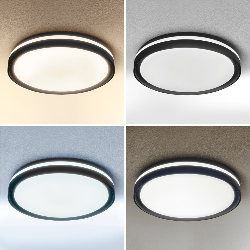 Brilagi - LED dimbar taklampa NAOMI LED/48W/230V 3000-6500K Ø 39 cm svart + fjärrkontroll