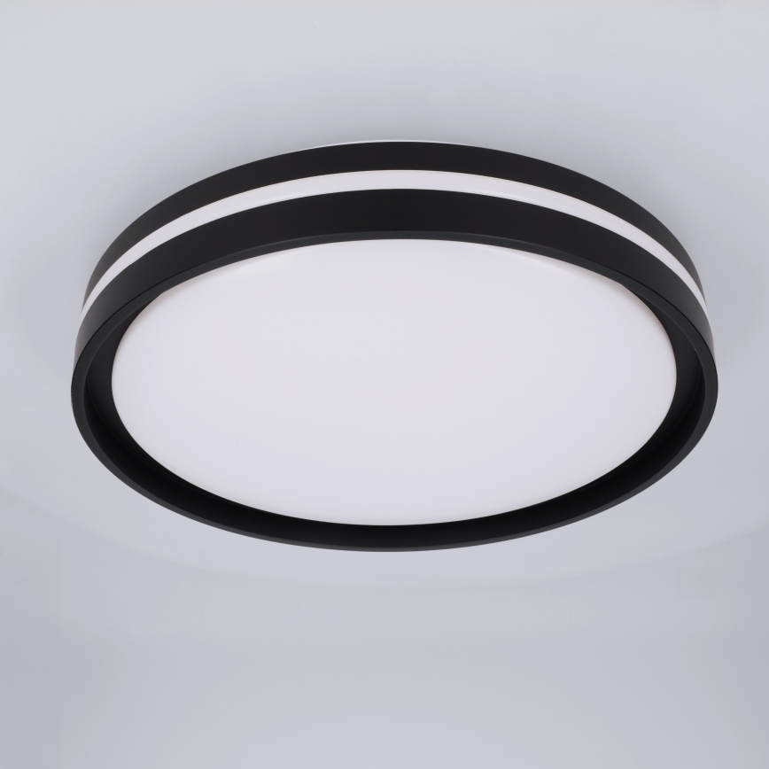 Brilagi - LED dimbar taklampa NAOMI LED/48W/230V 3000-6500K Ø 39 cm svart + fjärrkontroll