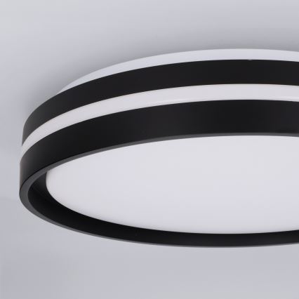 Brilagi - LED dimbar taklampa NAOMI LED/48W/230V 3000-6500K Ø 39 cm svart + fjärrkontroll