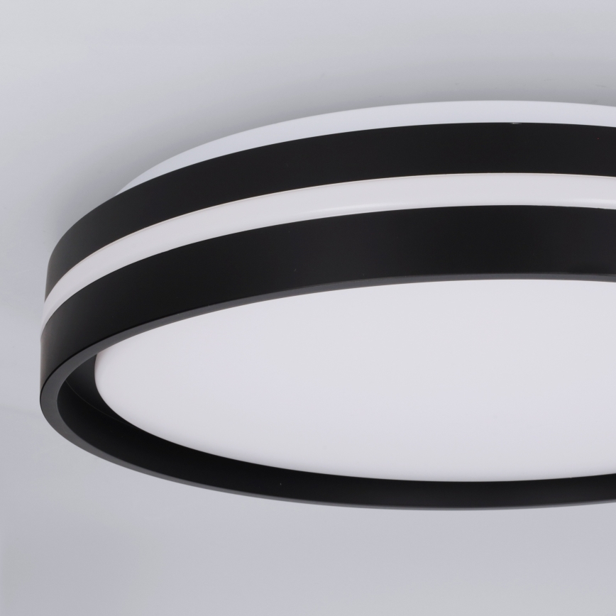 Brilagi - LED dimbar taklampa NAOMI LED/48W/230V 3000-6500K Ø 39 cm svart + fjärrkontroll