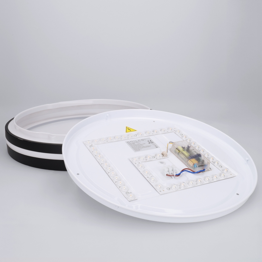 Brilagi - LED dimbar taklampa NAOMI LED/48W/230V 3000-6500K Ø 39 cm svart + fjärrkontroll