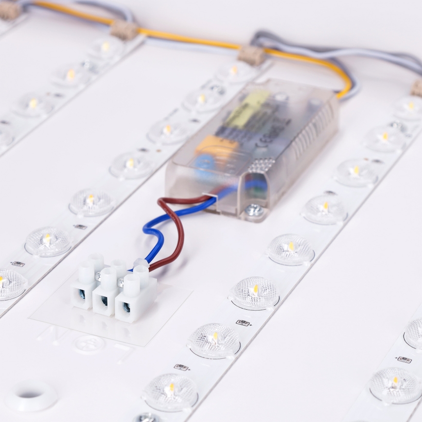 Brilagi - Dimbar LED-takarmatur PILANA LED/60W/230V 3000-6500K ek/svart 56x56 cm + fjärrkontroll