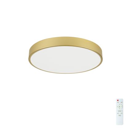 Brilagi - LED-dimbar takarmatur POOL LED/60W/230V 3000-6000K Ø 60 cm guldfärgad + fjärrkontroll