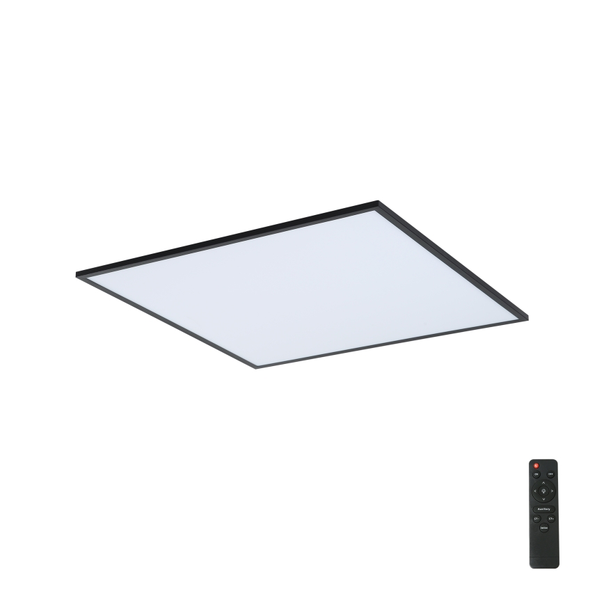 Brilagi - LED dimbar takarmatur SLIMFRAME LED/58W/230V 60x60 cm 3000-6000K svart + fjärrkontroll