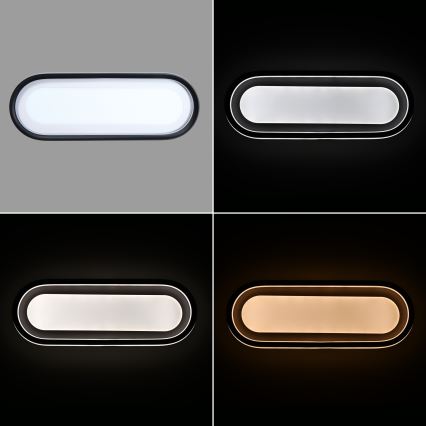 Brilagi - Dimbart LED-takarmatur TRIVARO LED/85W/230V 3000-6000K 20x60 cm + fjärrkontroll