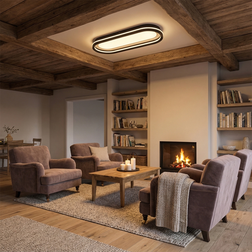 Brilagi - Dimbart LED-takarmatur TRIVARO LED/85W/230V 3000-6000K 20x60 cm + fjärrkontroll