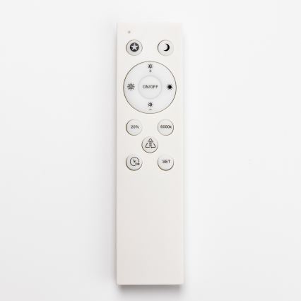 BRILAGI - LED-dimmerbar taklampa VELVET TWIST LED/36W/230V 3000-6000K Ø 65 cm Wi-Fi Tuya Beacon krämvit/beige + fjärrkontroll