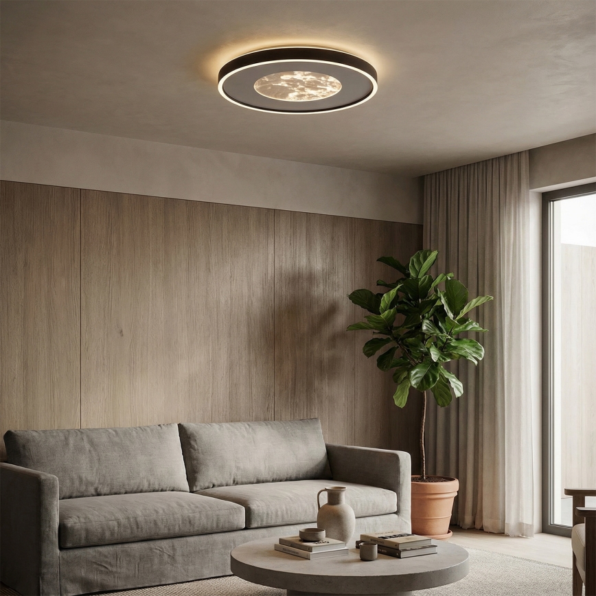 Brilagi - Dimbart LED-takarmatur VIRELA LED/86W/230V 3000–6000K Ø 50 cm + fjärrkontroll