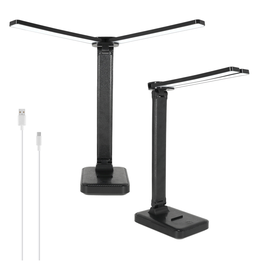 Brilagi - Dimbar LED-bordslampa MODO DUO LED/8W/5V 3000/4000/6500K svart