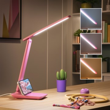 BRILAGI - Dimbar LED-bordslampa MODO LED/7W/230V 3000/4000/6500K rosa