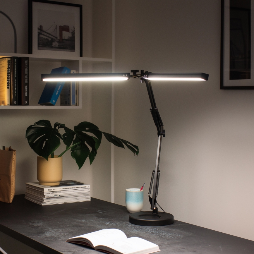BRILAGI - dimbar LED-bordslampa VARIO LED/15W/230V 3000-6000K svart
