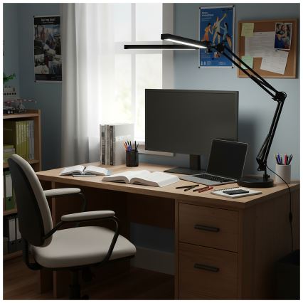 BRILAGI - dimbar LED-bordslampa VARIO LED/15W/230V 3000-6000K svart