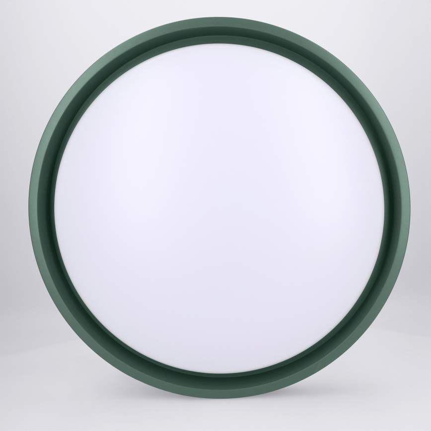 Brilagi - LED Dämpbar taklampa MATTEO LED/48W/230V 3000-6500K Ø41 cm grön + fjärrkontroll